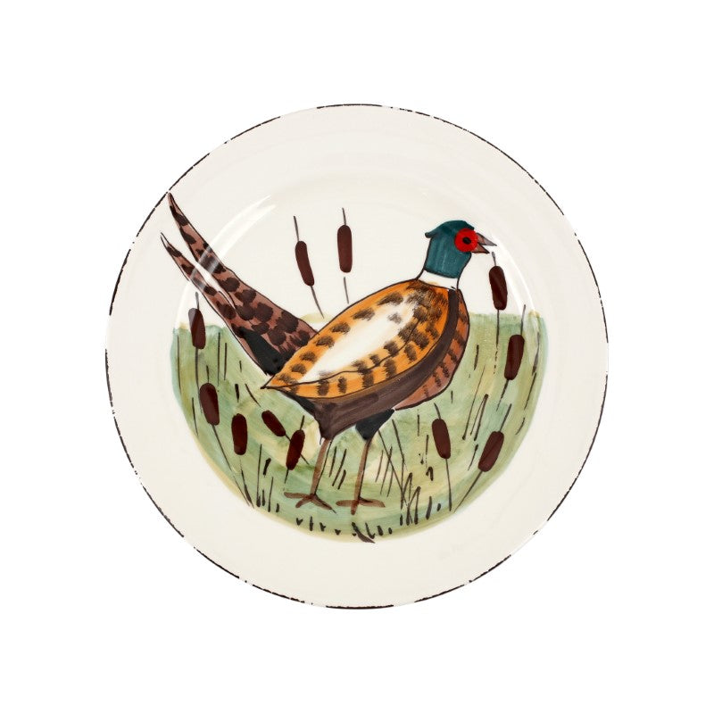 Wildlife Pheasant Salad Plate