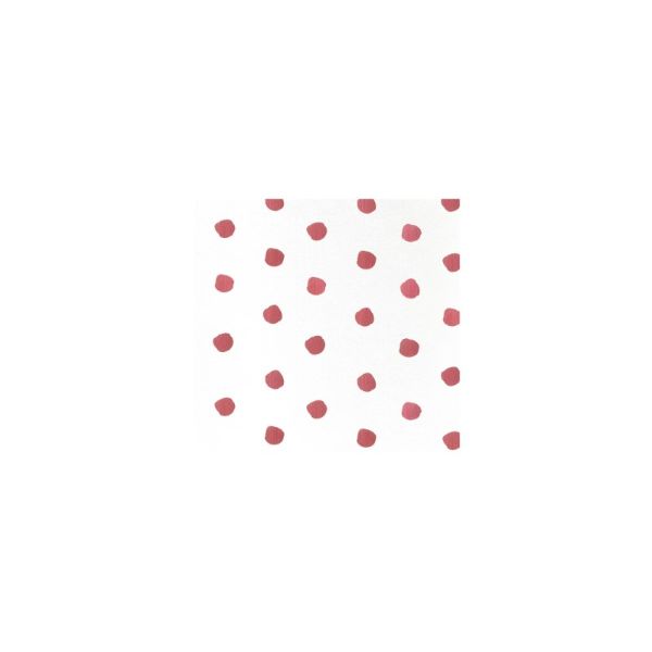 Papersoft Napkins Dot Crimson Cocktail Napkins (Pack of 20)