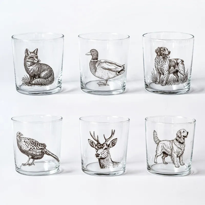 Wildlife Assorted Tumblers | Set of 6