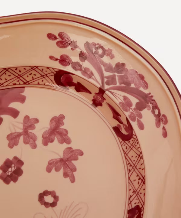 Oriente Italiano Vermiglio Oval Platter