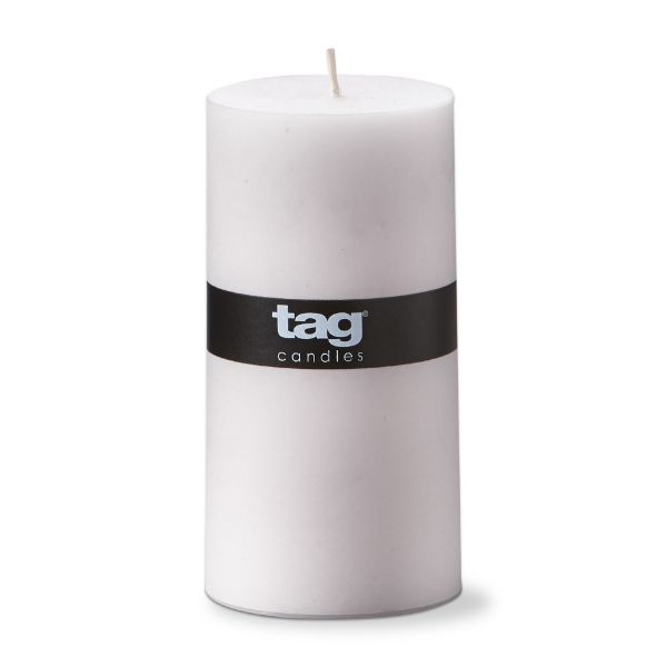 Color Studio Candle 3x6 - White