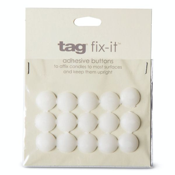 Fix-It Adhesive Buttons - White