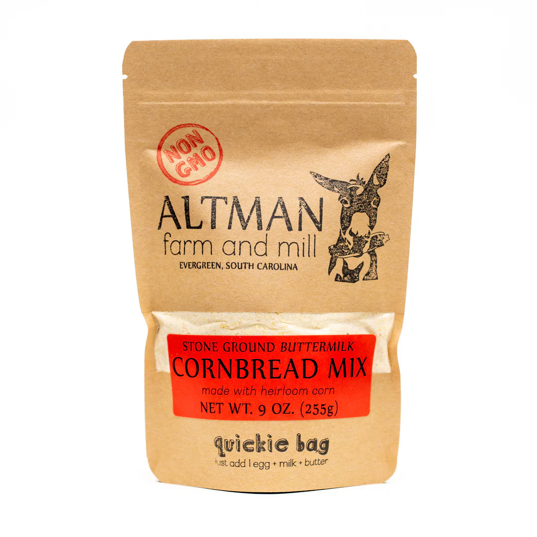 Heirloom Yellow Stone Ground Buttermilk Cornbread Mix