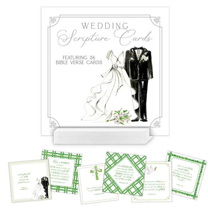 4x4 Flat Card With Acrylic Block Stand