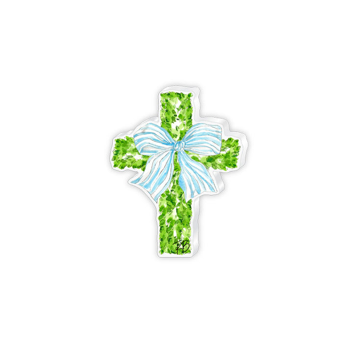 Handpainted Small Cross Acrylic Art