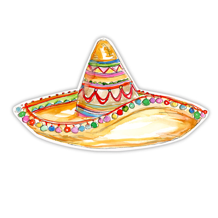 HANDPAINTED SOMBRERO DIE-CUT ACCENTS