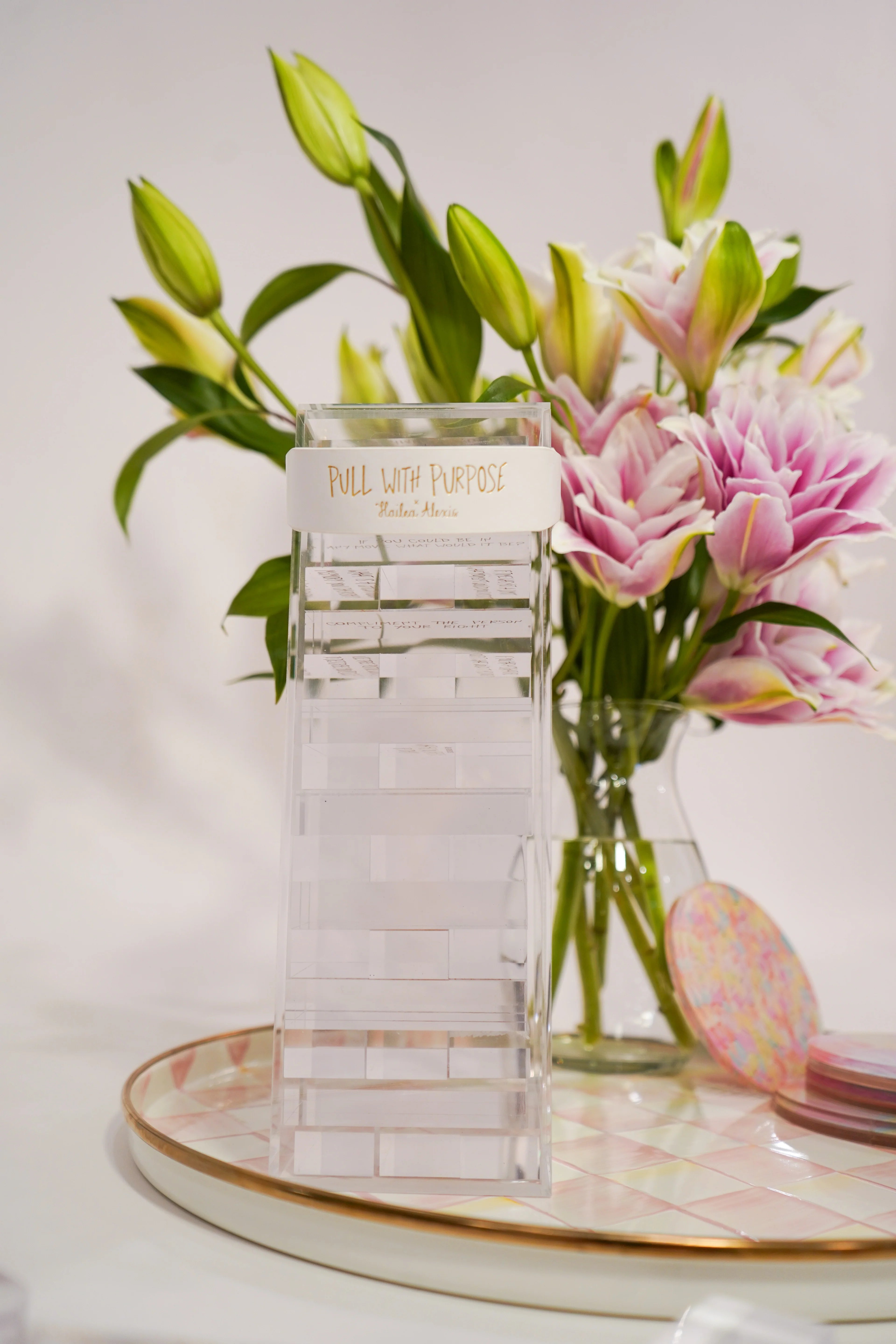 Pull with Purpose Game - Tumbling Tower