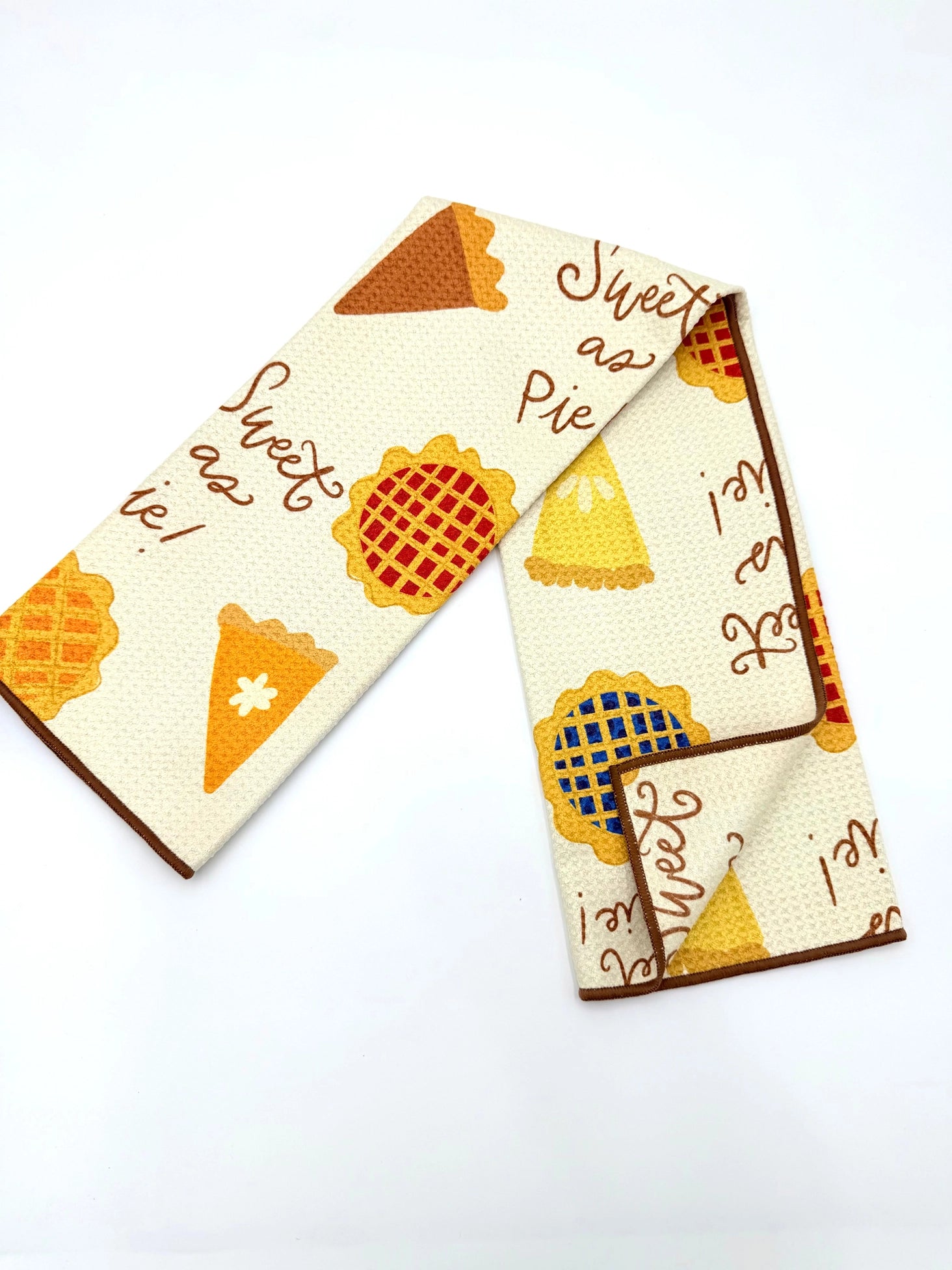 Sweet as Pie Microfiber Tea Towel