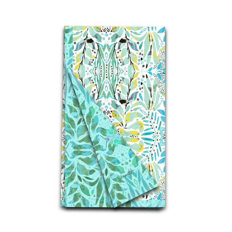 Amina Sea Glass Tea Towel