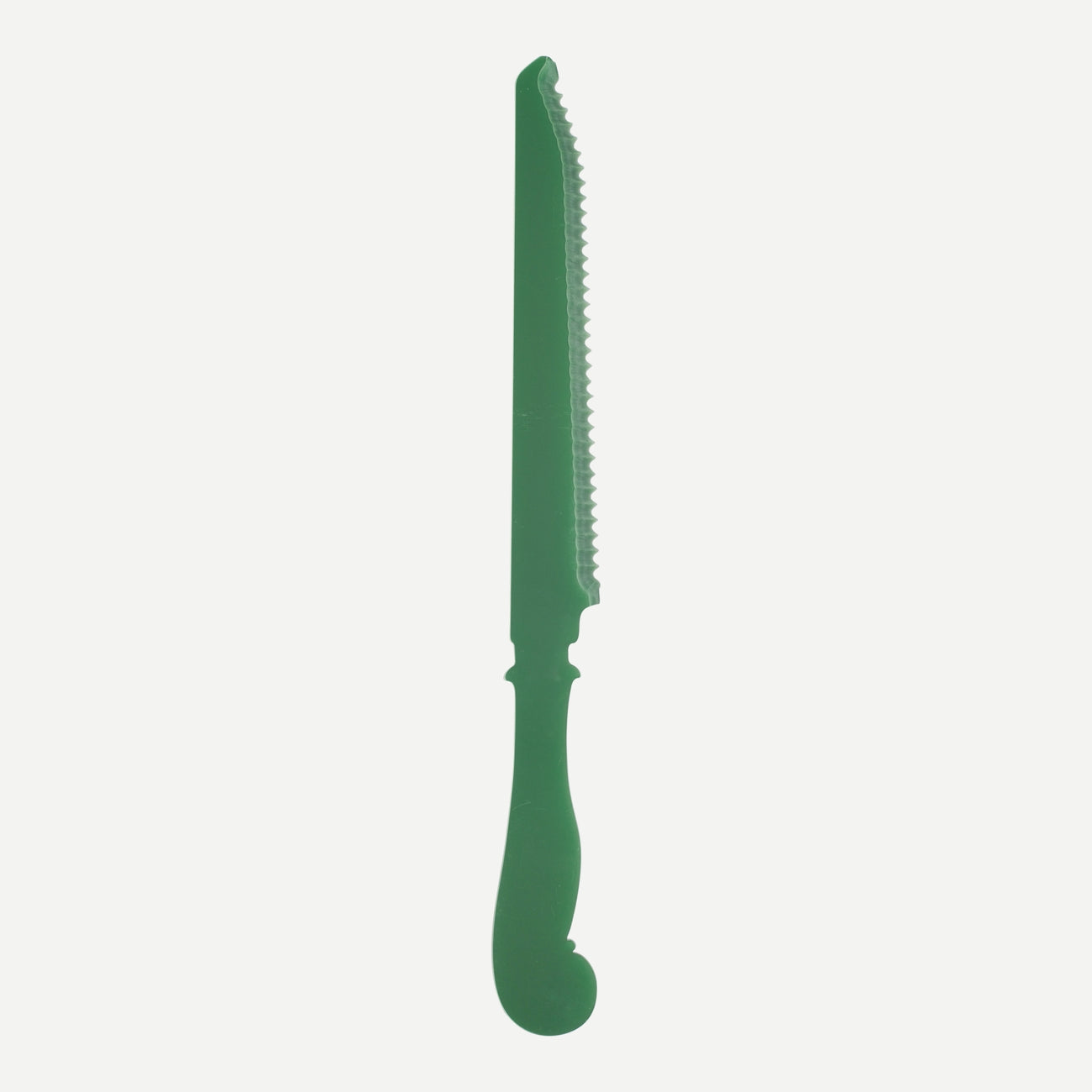 Honorine Bread Knife, Garden Green