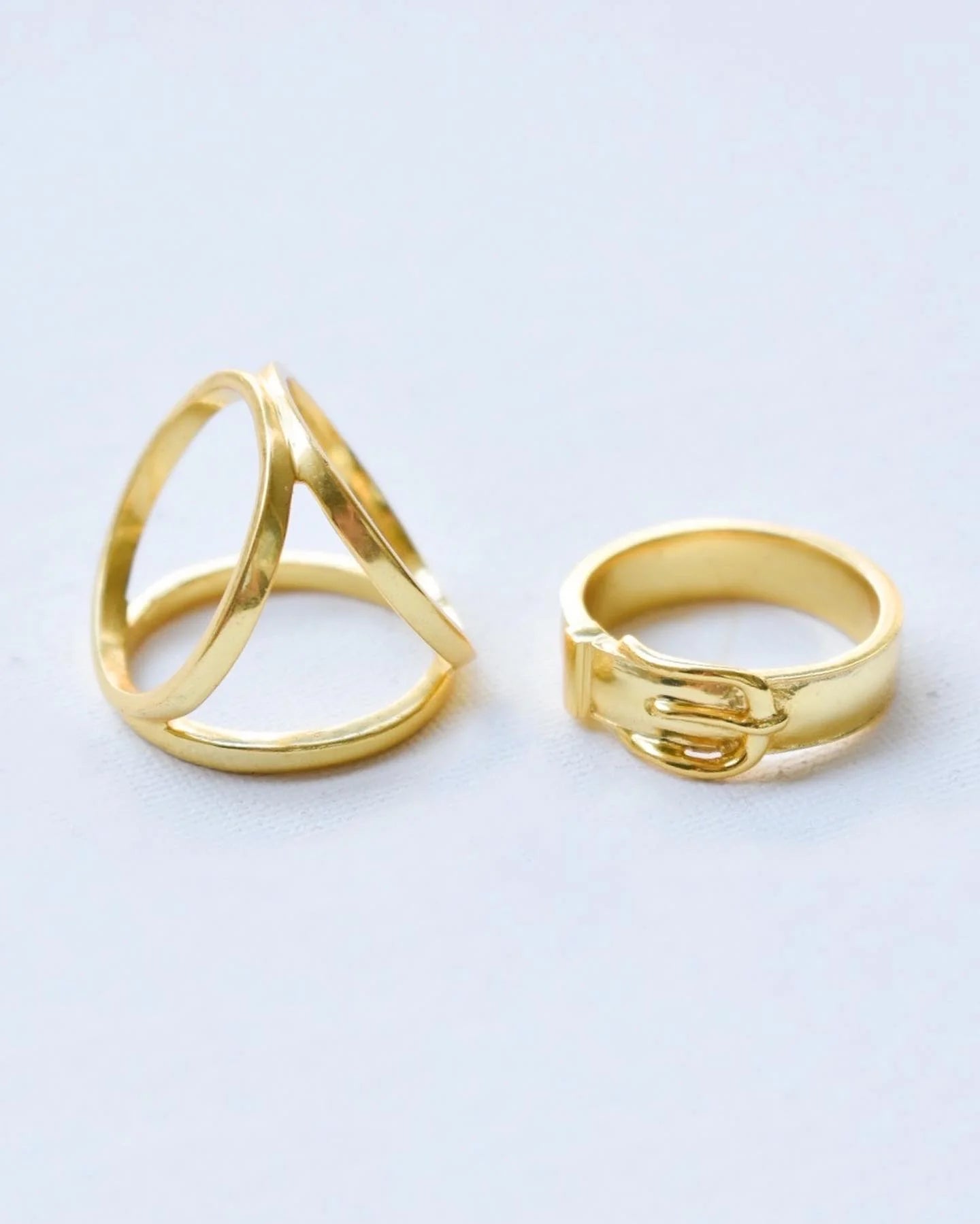 Trio Loop Scarf Ring