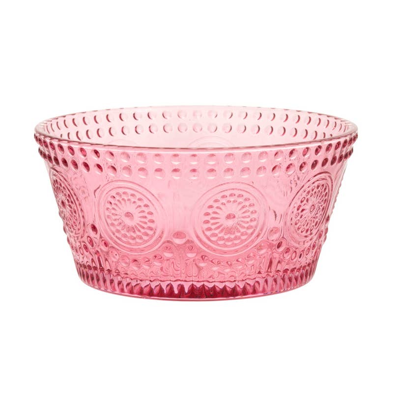 Pink Codi Glass Bowl - Small