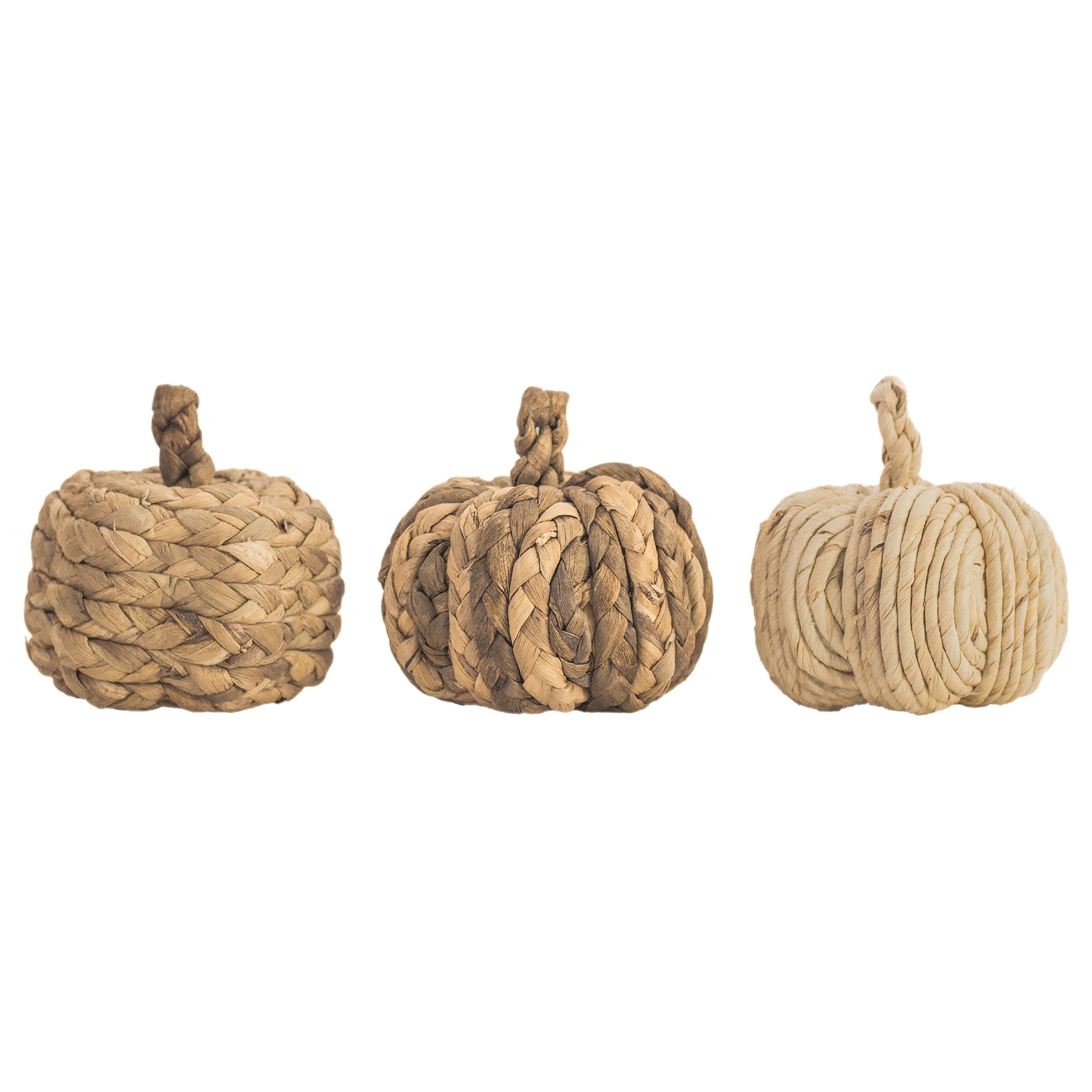 Natural Woven Pumpkin
