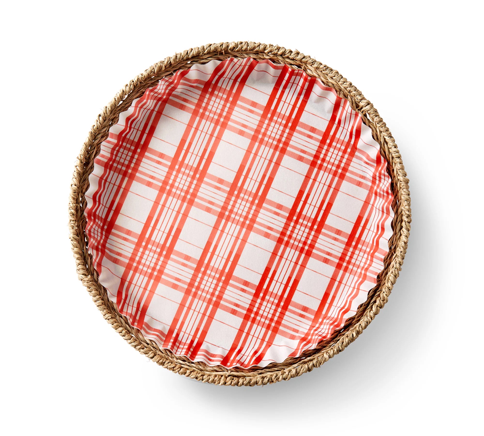 Red Plaid Preformed Liners