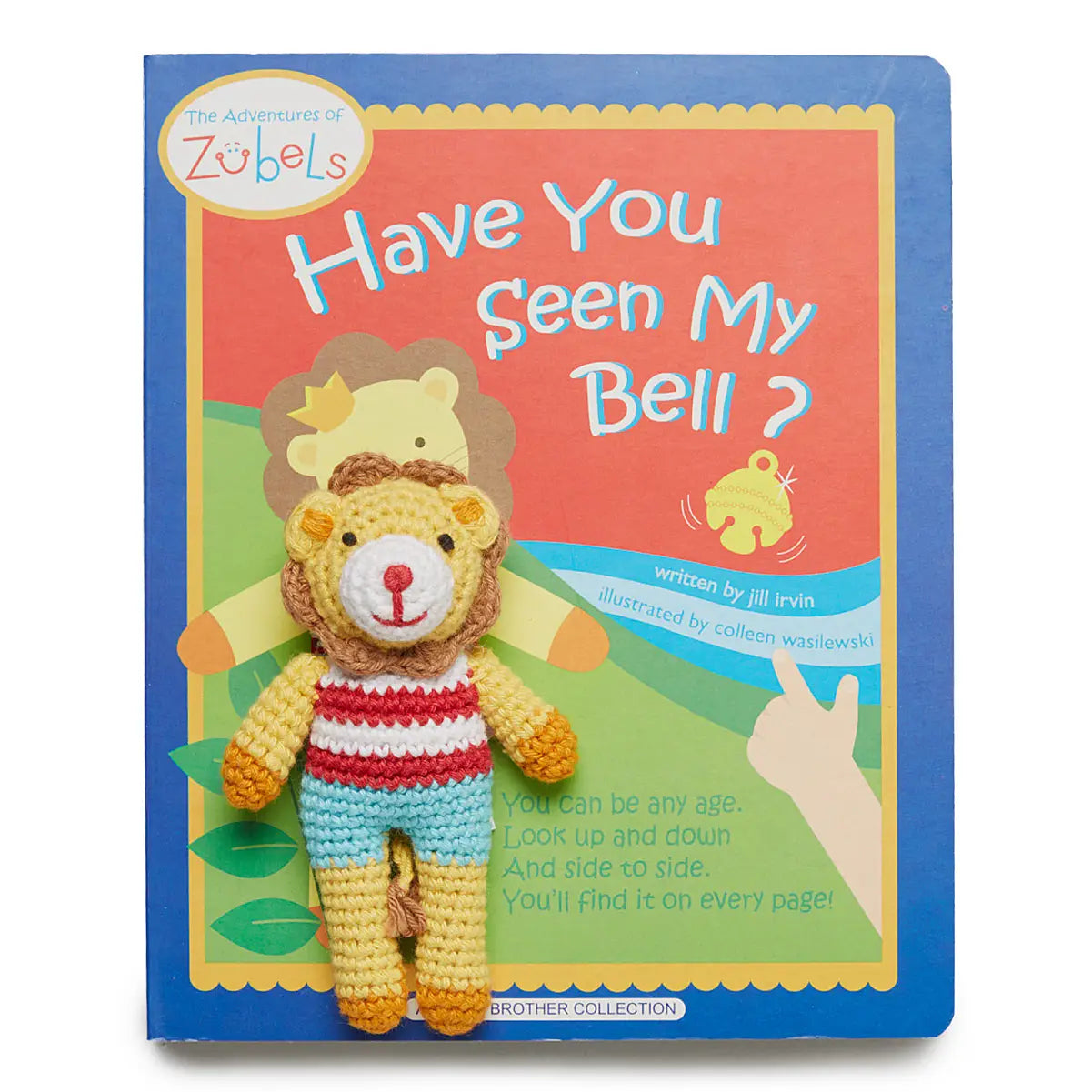 "Have You Seen My Bell?" Board Book + Toy
