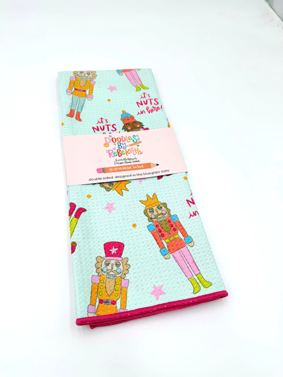 It's Nuts in Here! Microfiber Tea Towel