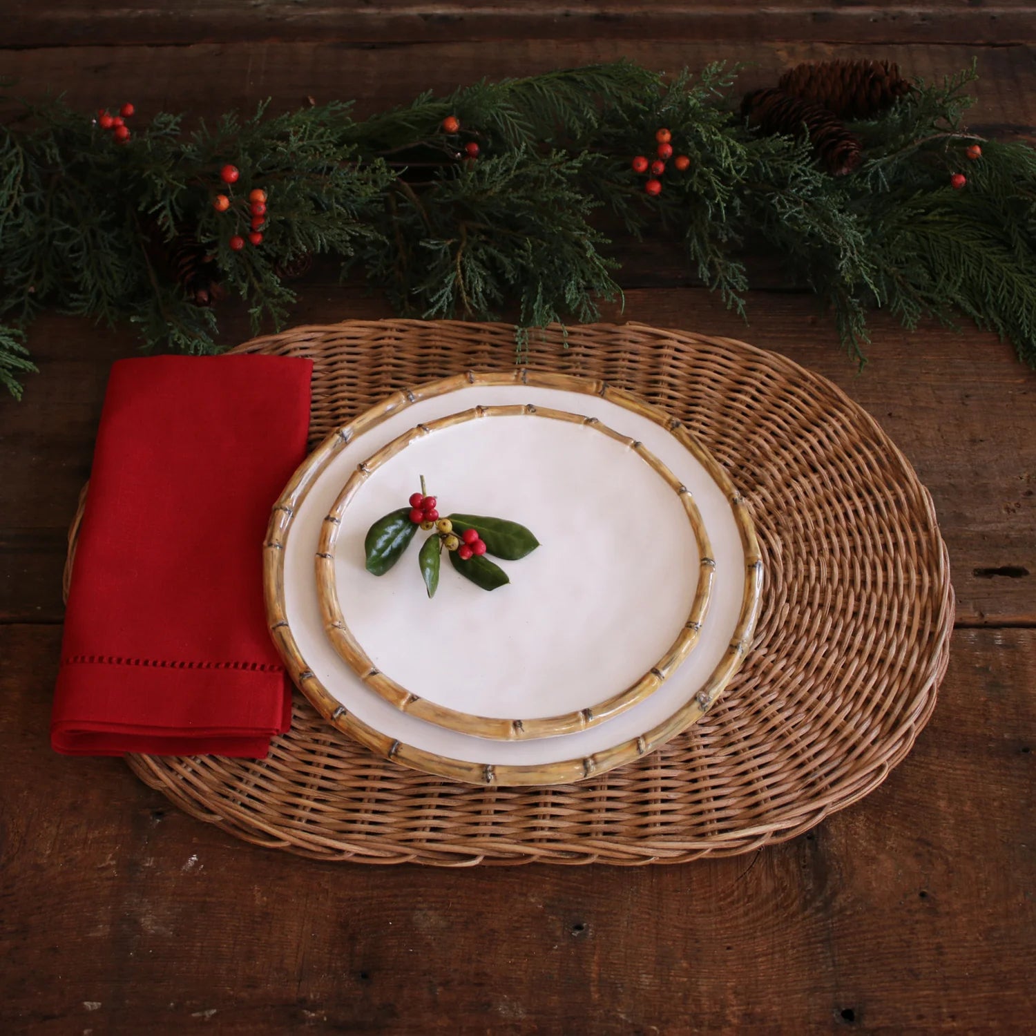 VIDA Bamboo 11" Dinner Plate | Set of 4
