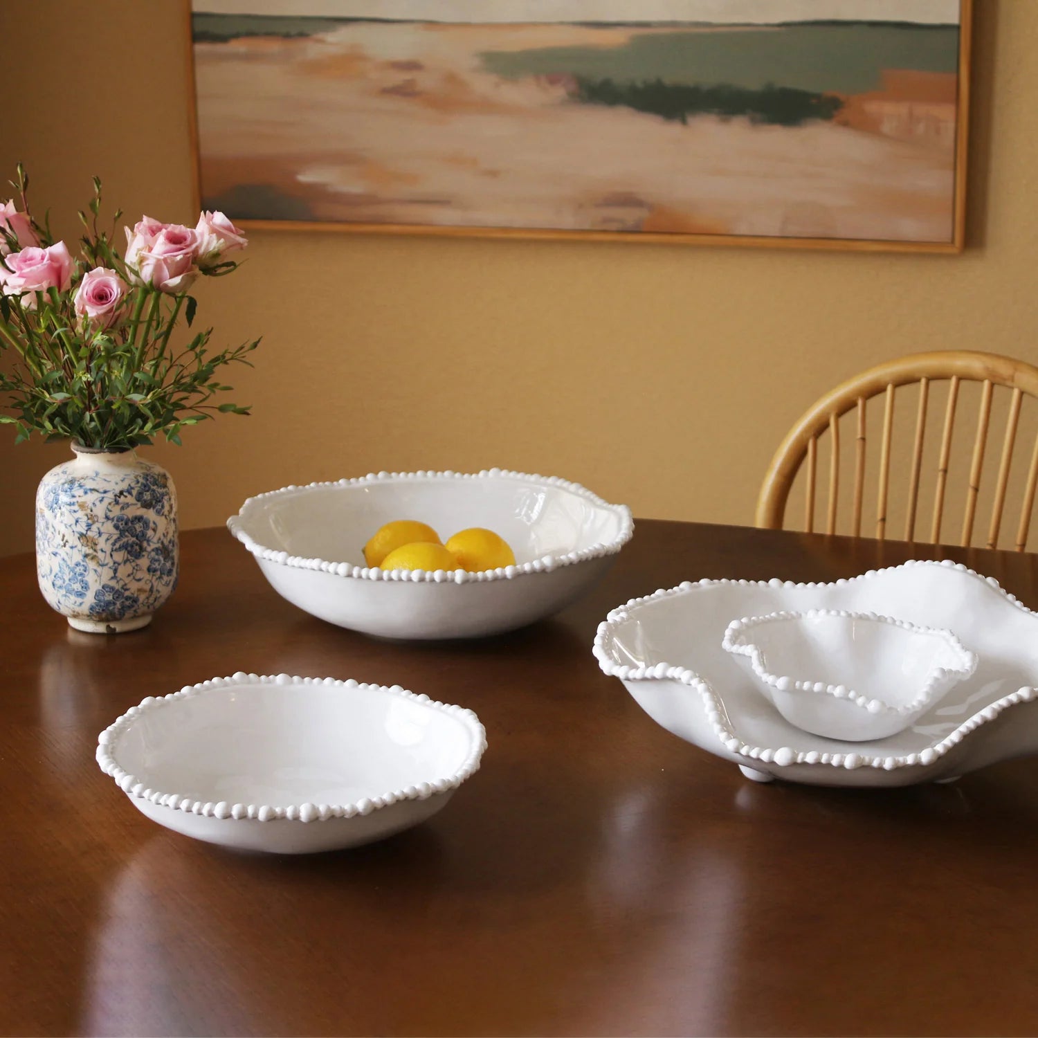 VIDA Alegria Chip & Dip (White)
