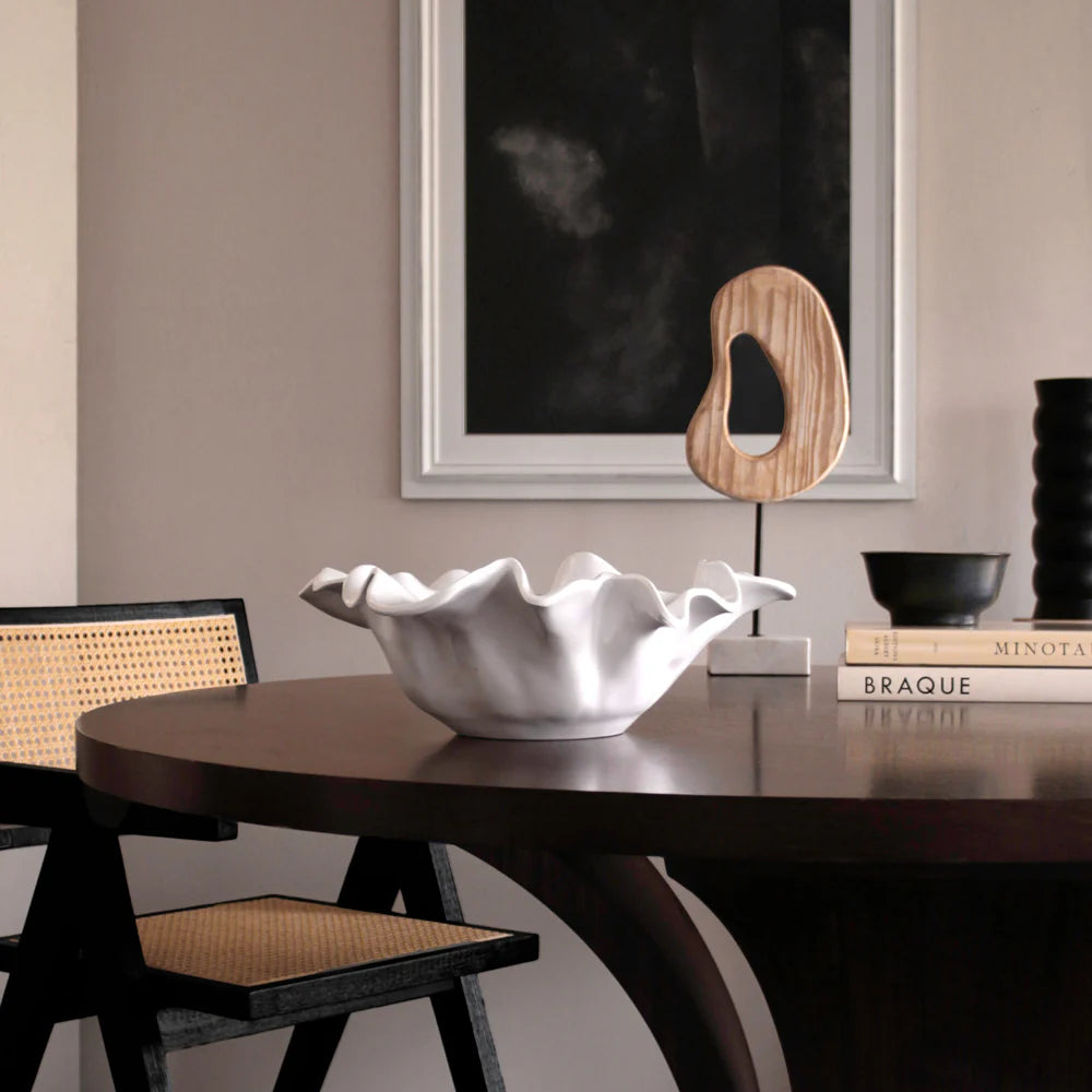 VIDA Havana Large Medusa Bowl (White)