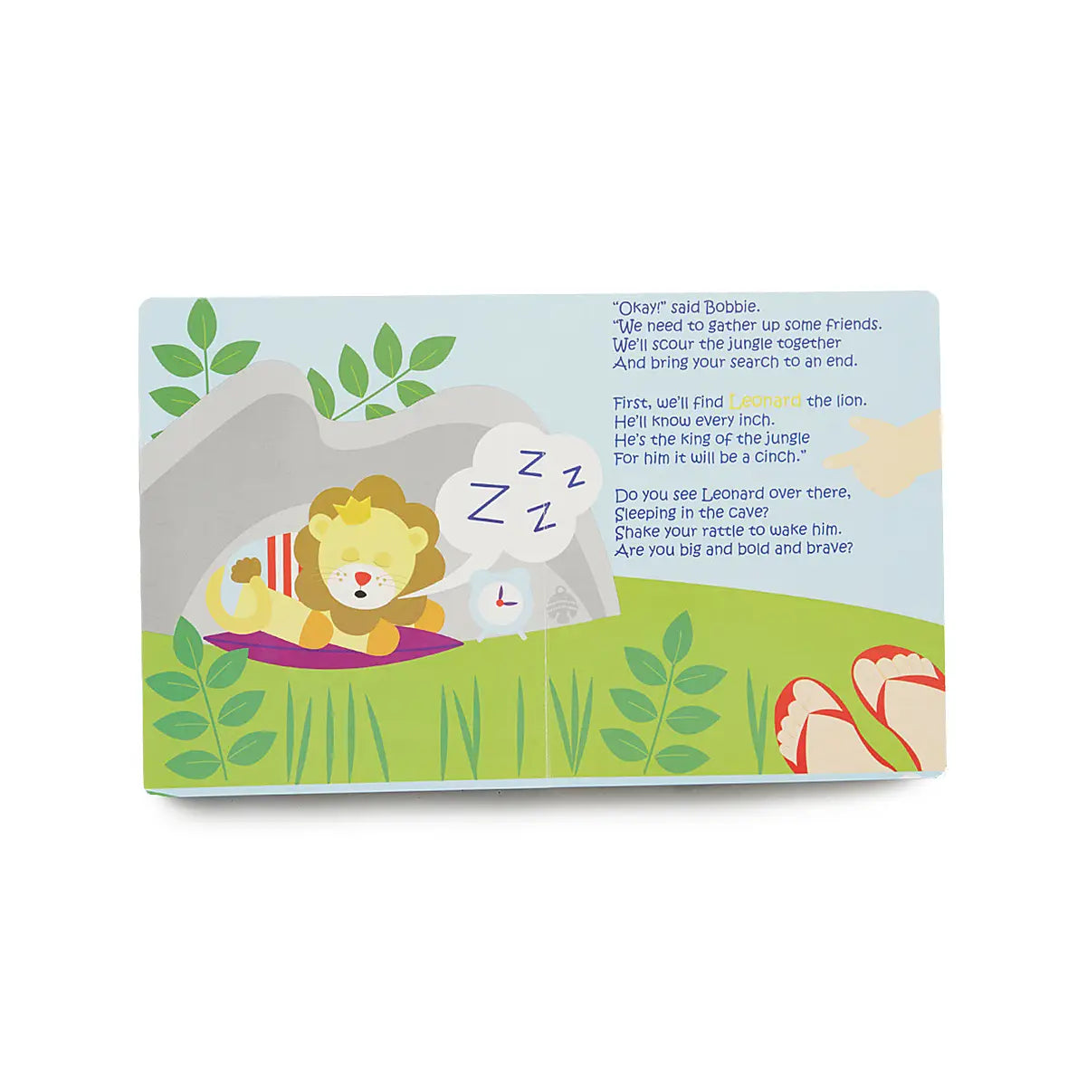 "Have You Seen My Bell?" Board Book + Toy