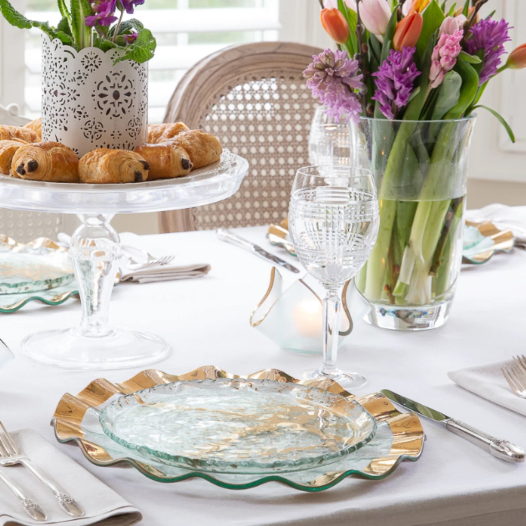 Ruffle Buffet Plate