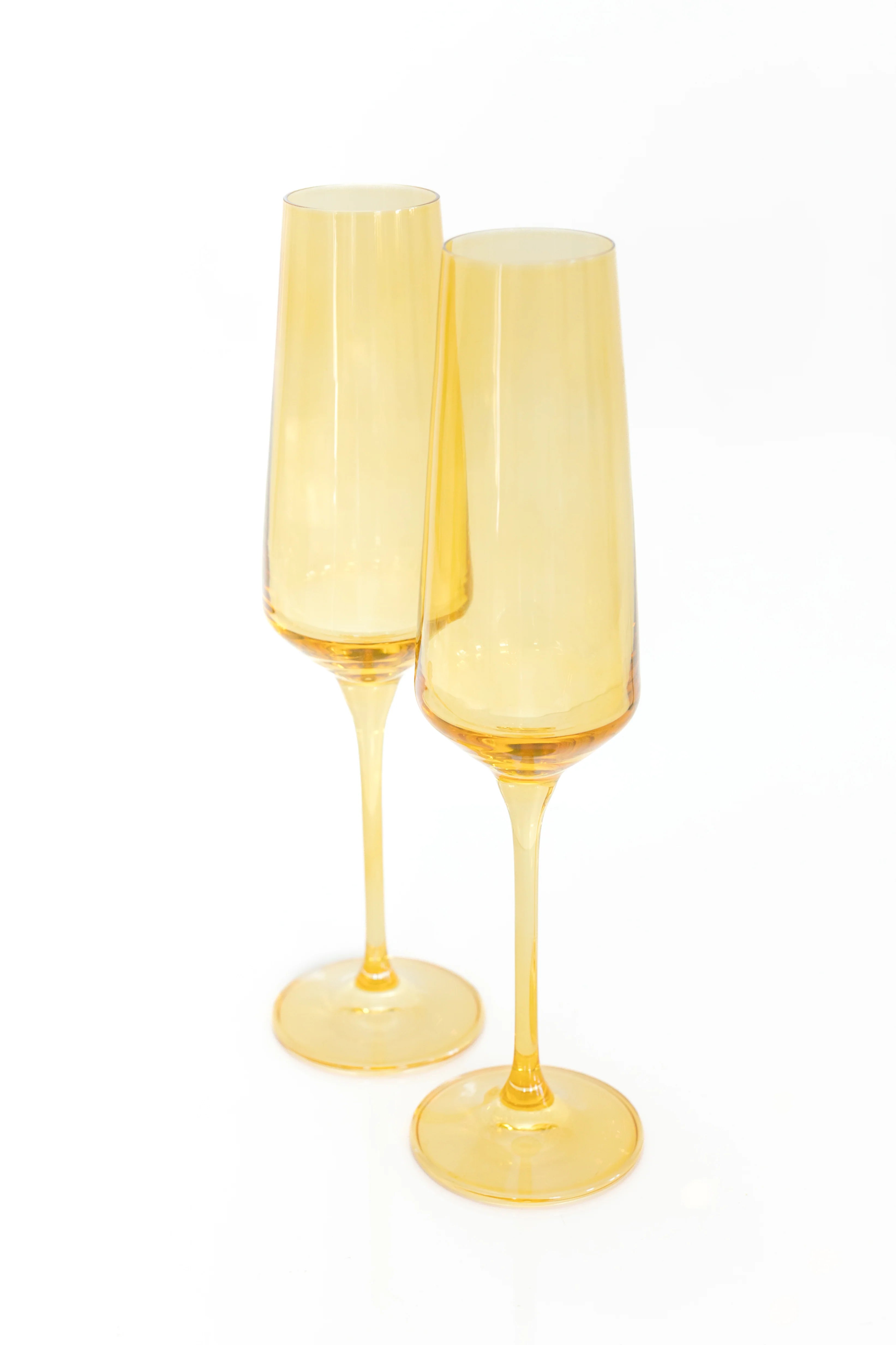 Estelle Champagne Flute - Bundle - Yellow