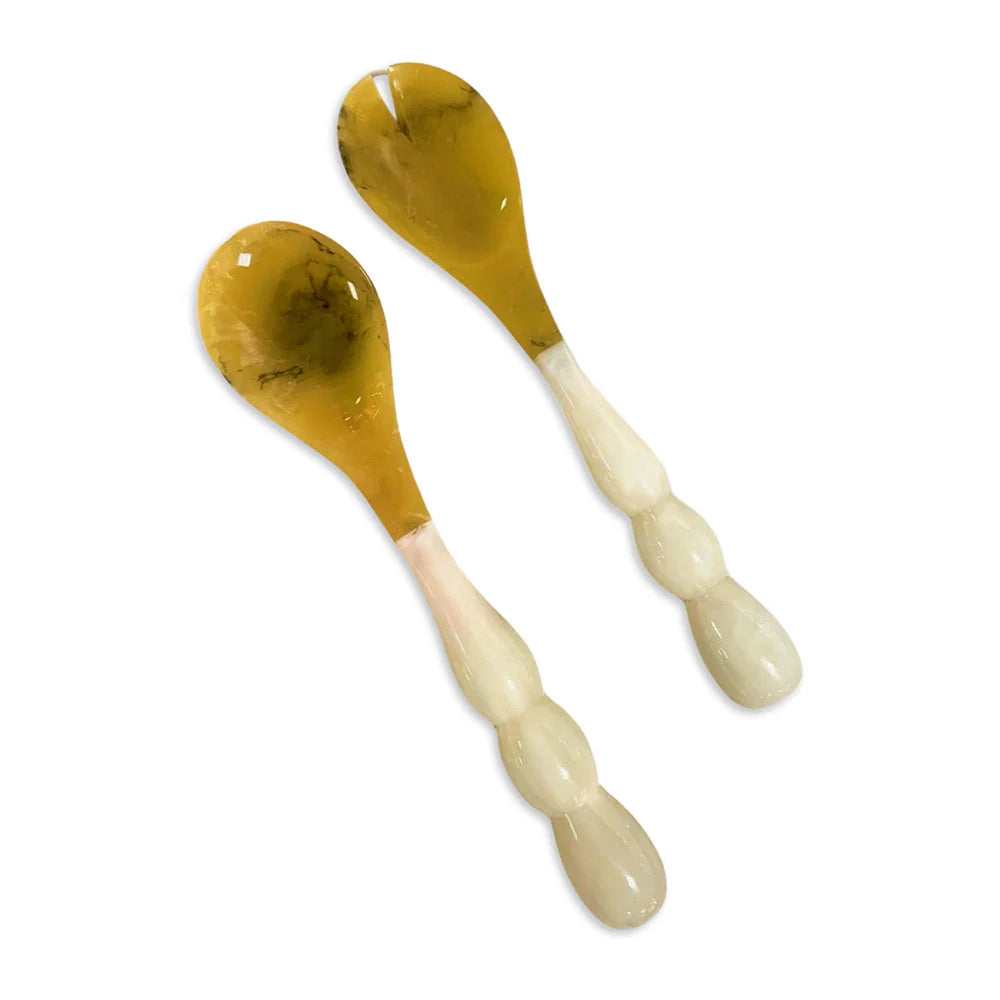 RESIN Rio Bubble Salad Servers