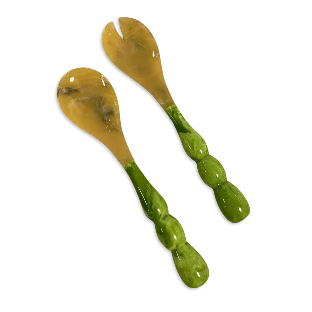 RESIN Rio Bubble Salad Servers