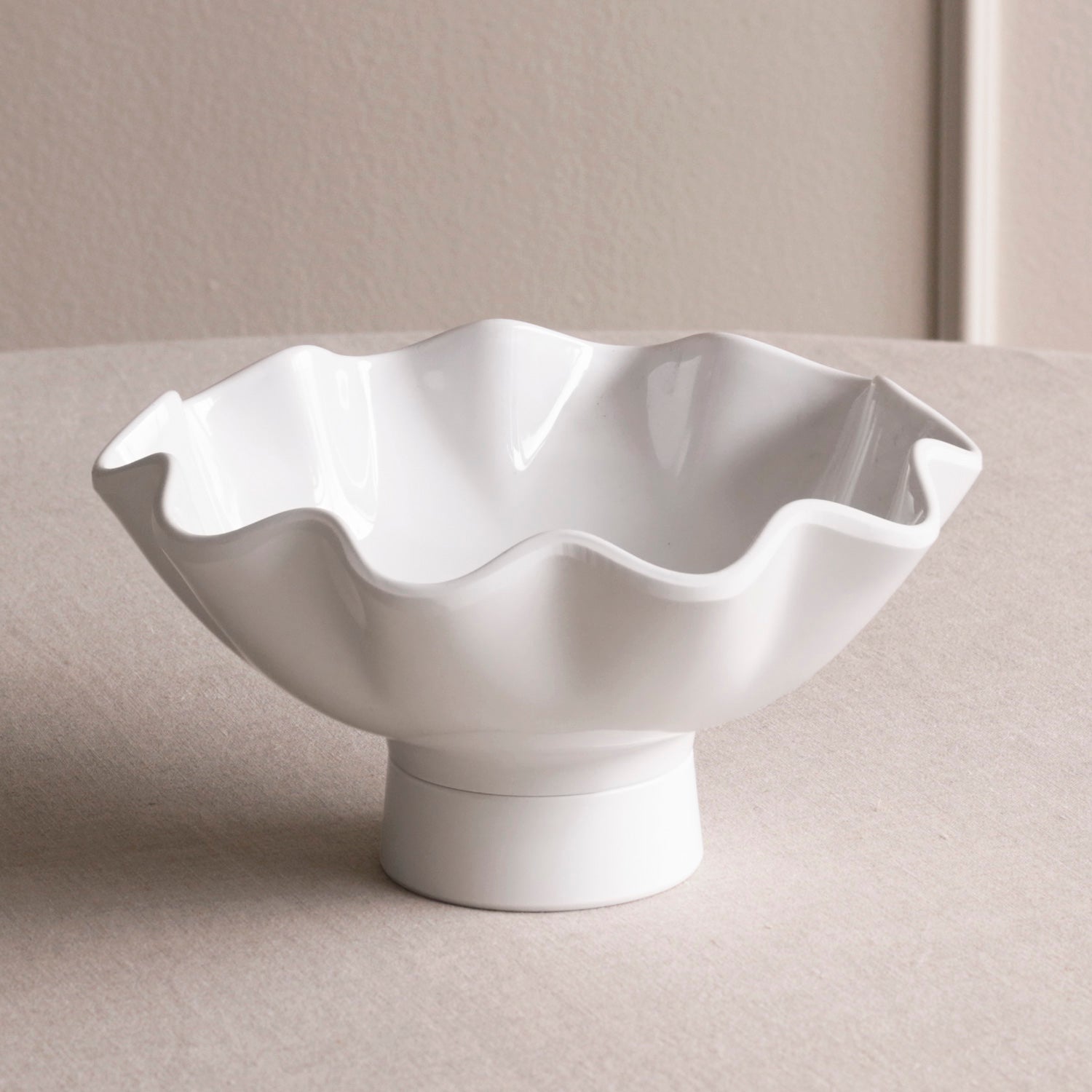 VIDA Havana Carola Small Pedestal (White)