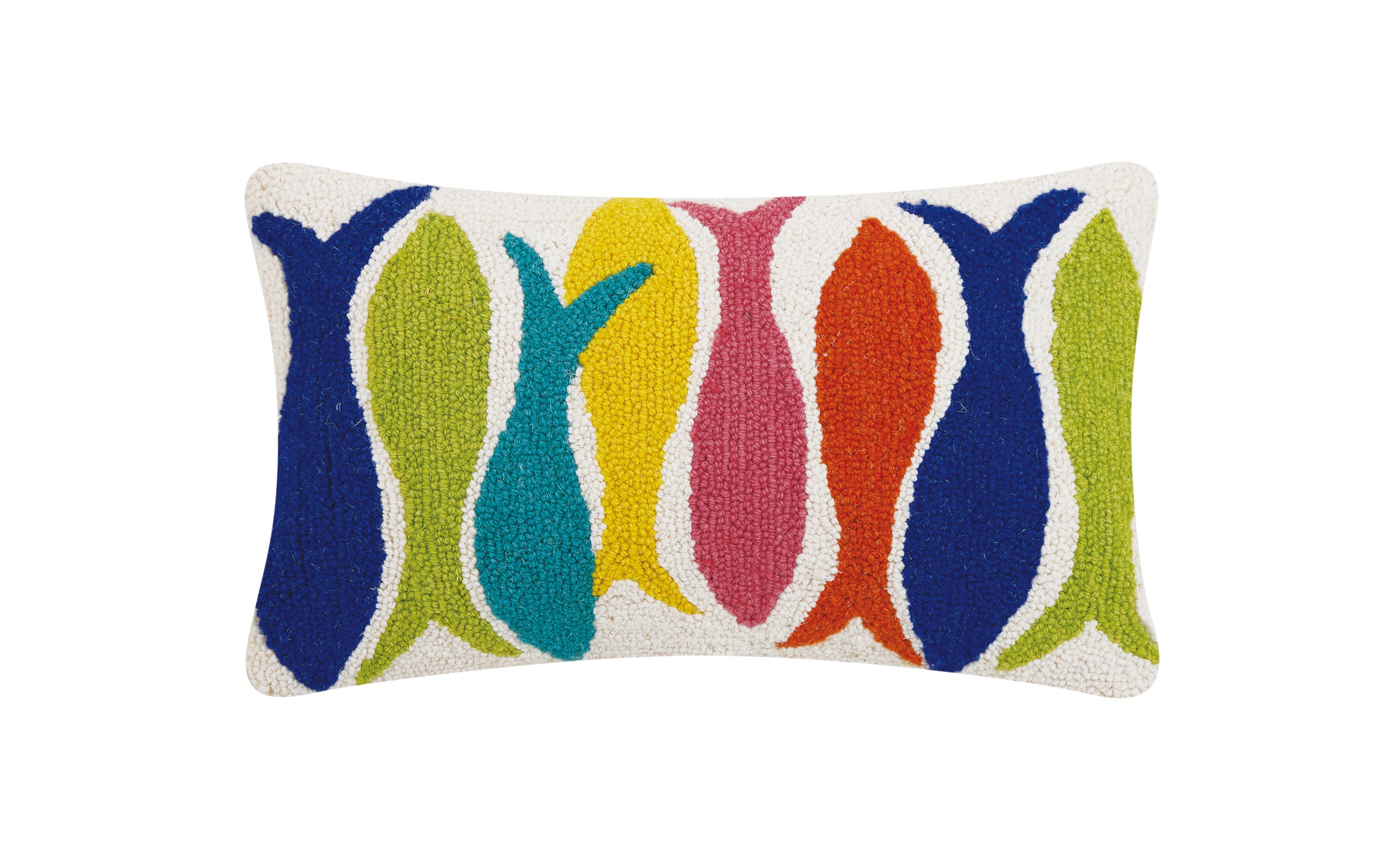 Fiesta Fish Hook Pillow