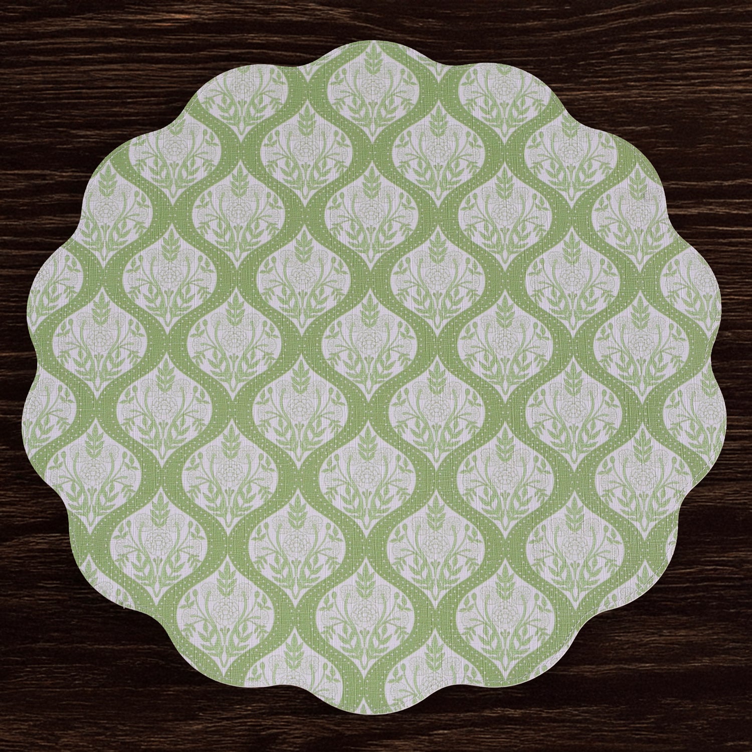 VIDA Blooms & Branches Reversible Round Placemats