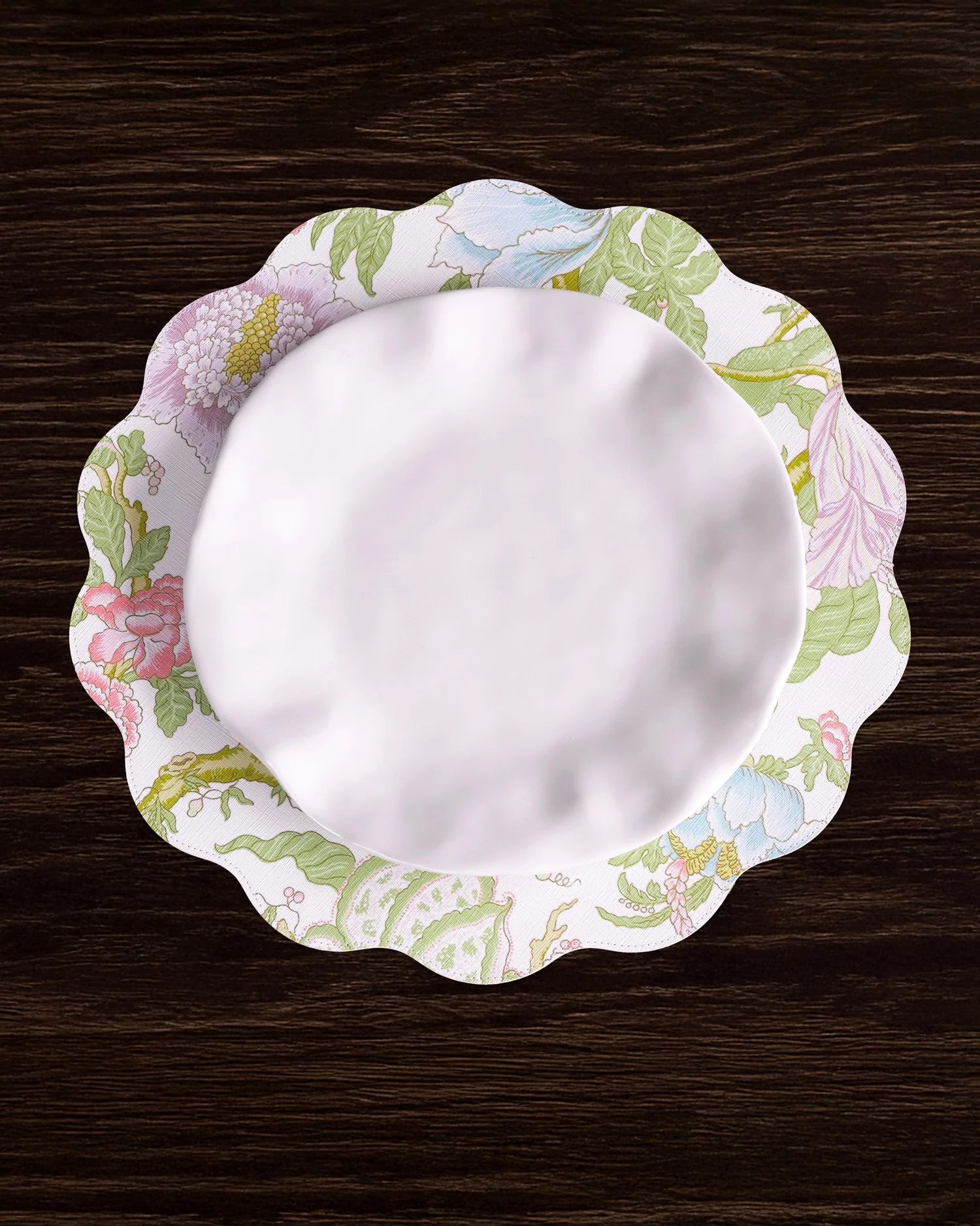 VIDA Blooms & Branches Reversible Round Placemats