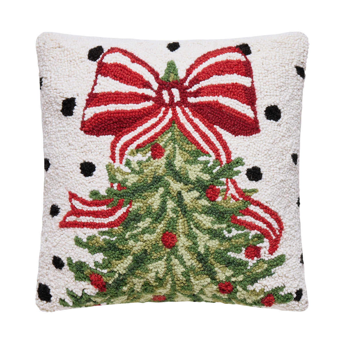 Polka Dot Tree Hook Pillow
