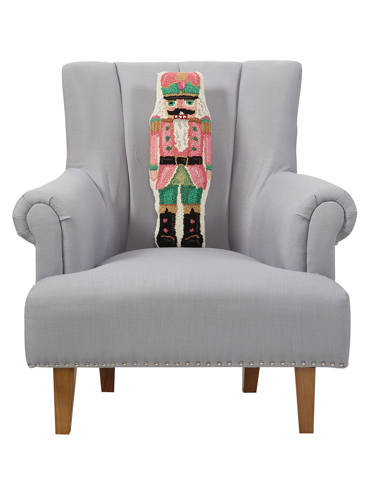 Pink Nutcracker Hook Pillow