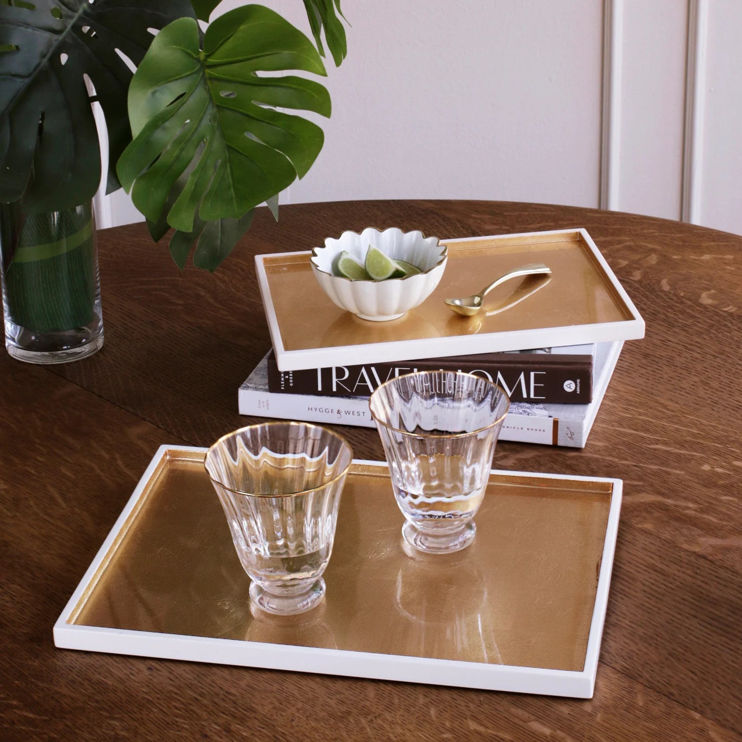 INDOCHINE Rectangle Lacquered Tray