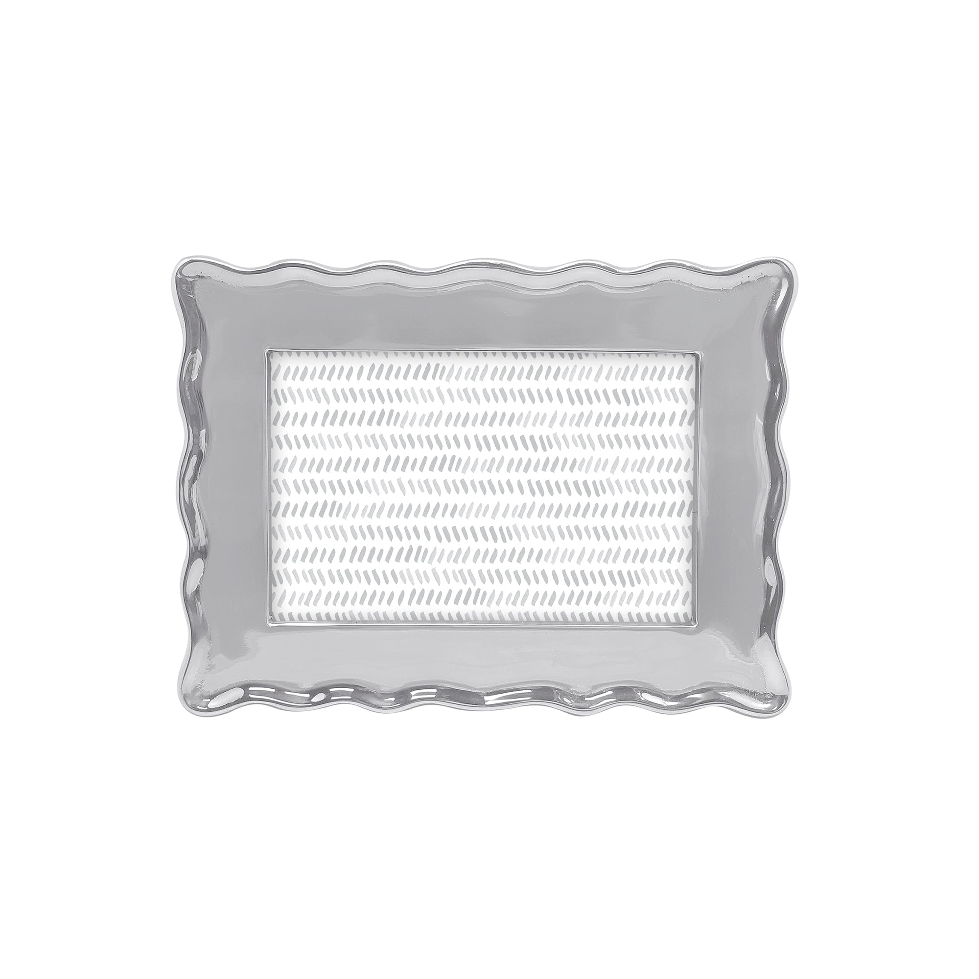 Wavy Engravable 4x6 Frame