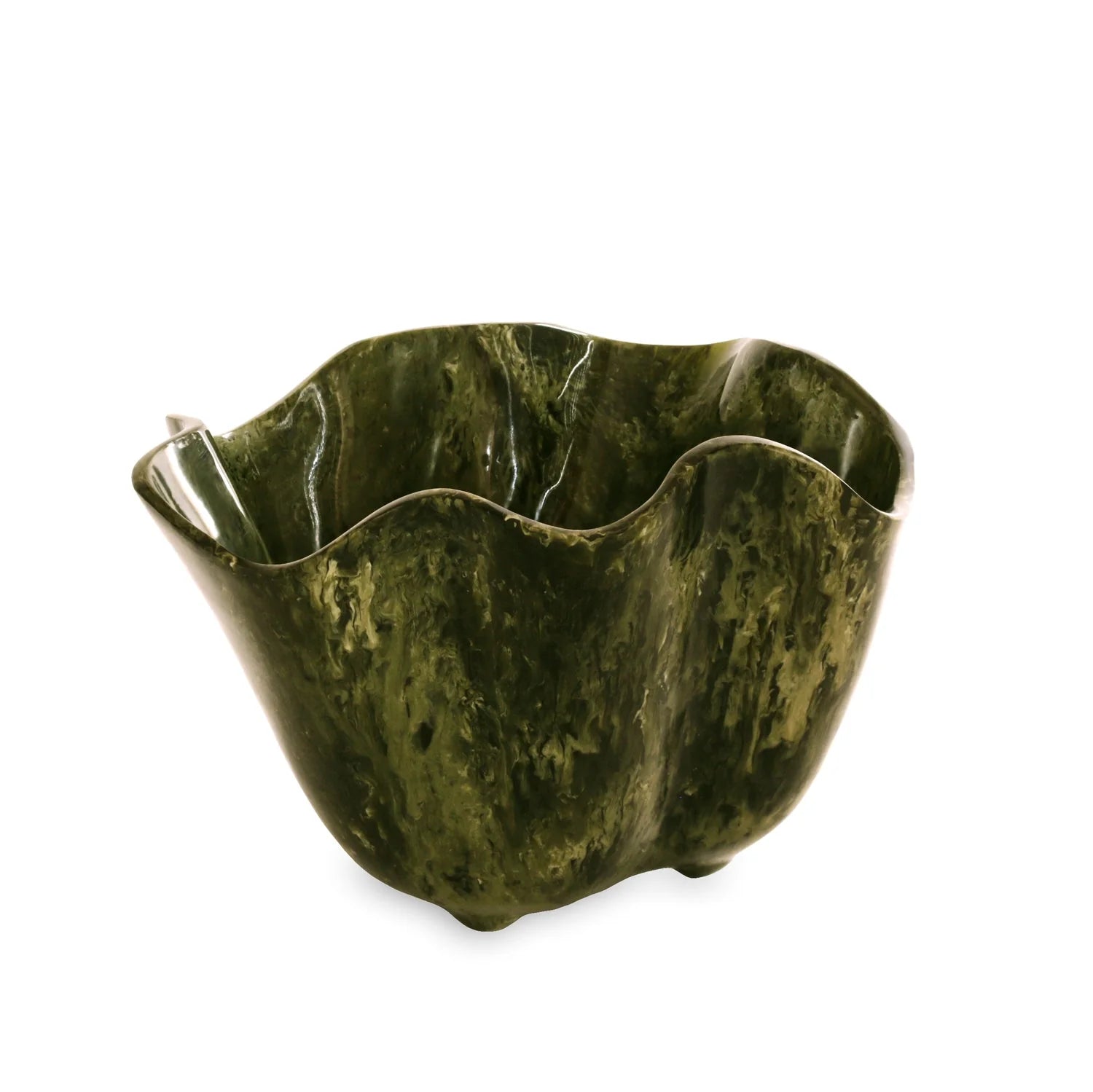 RESIN Malachite Ice Bucket