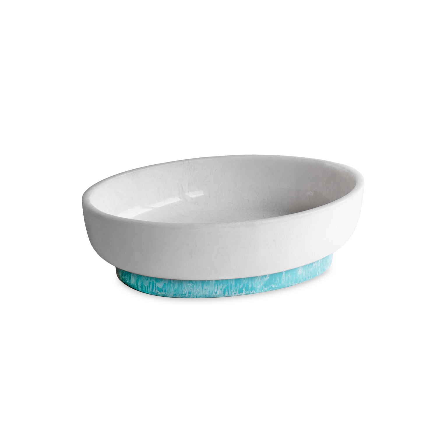 RESIN Rio Large Oval Bowl with Base