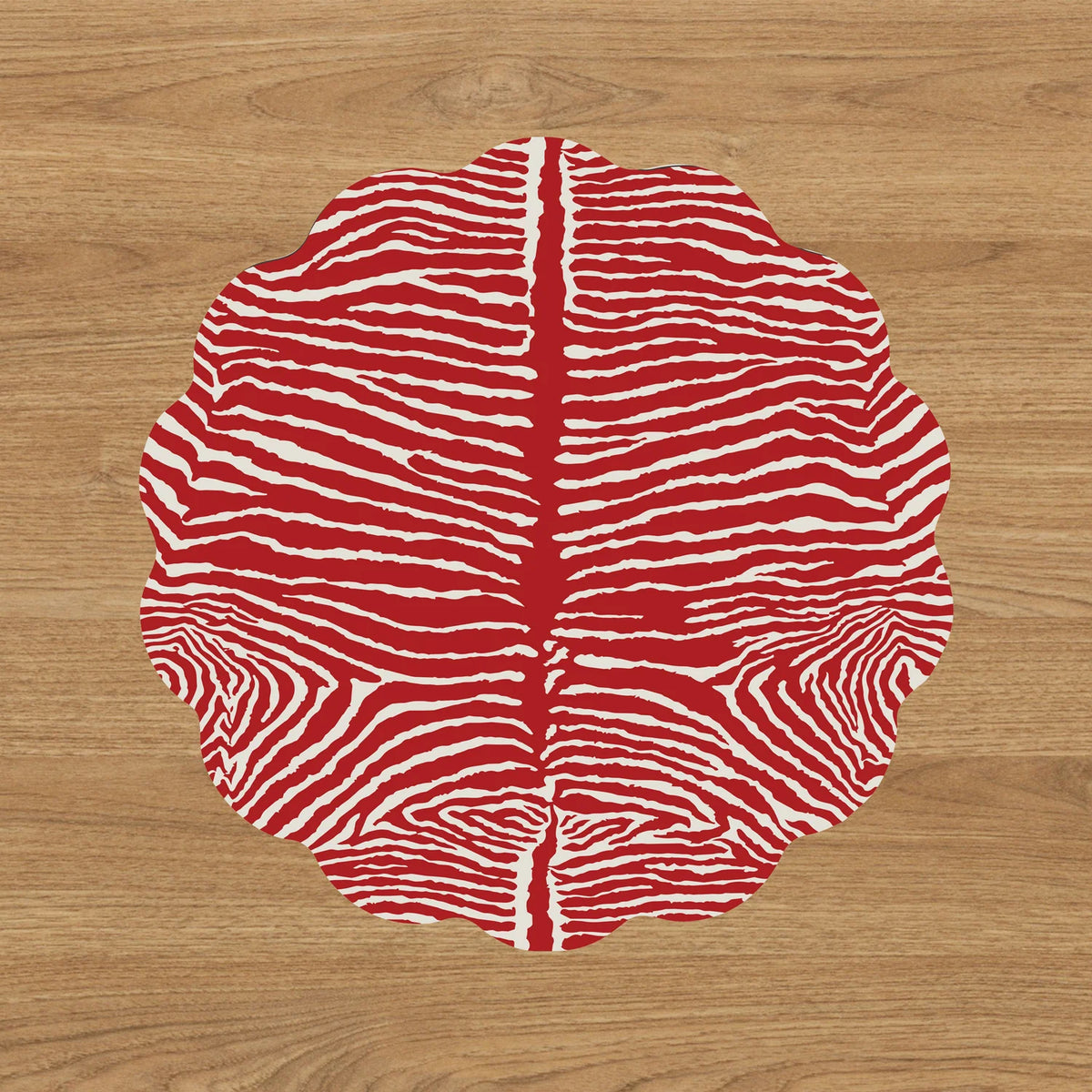 VIDA Zebra and Floral Reversible Placemats | Set of 4