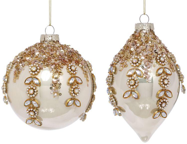 Jeweled Cascade Ornament