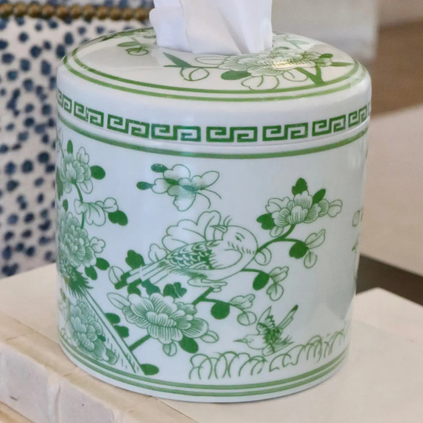 Jade Tissue Holder