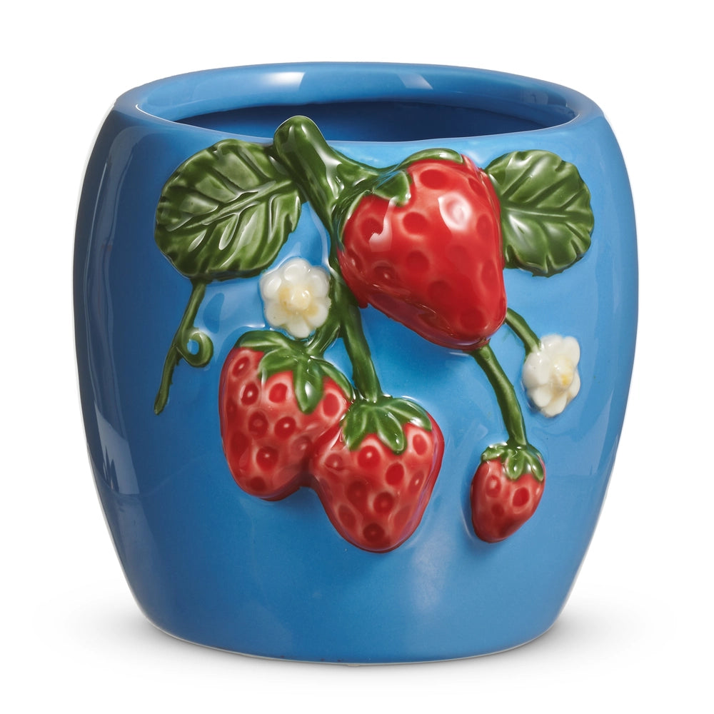 5" Strawberry Vase