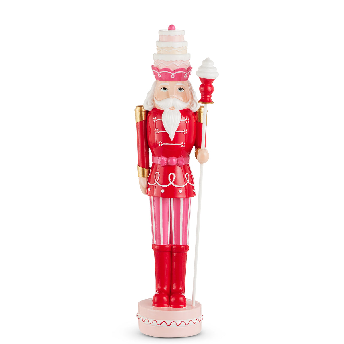 Cake Top Nutcracker with Icing Staff