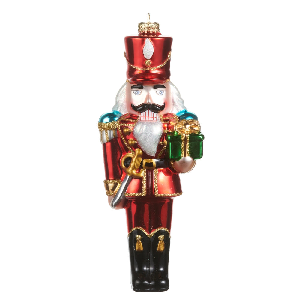 Red Nutcracker Ornament