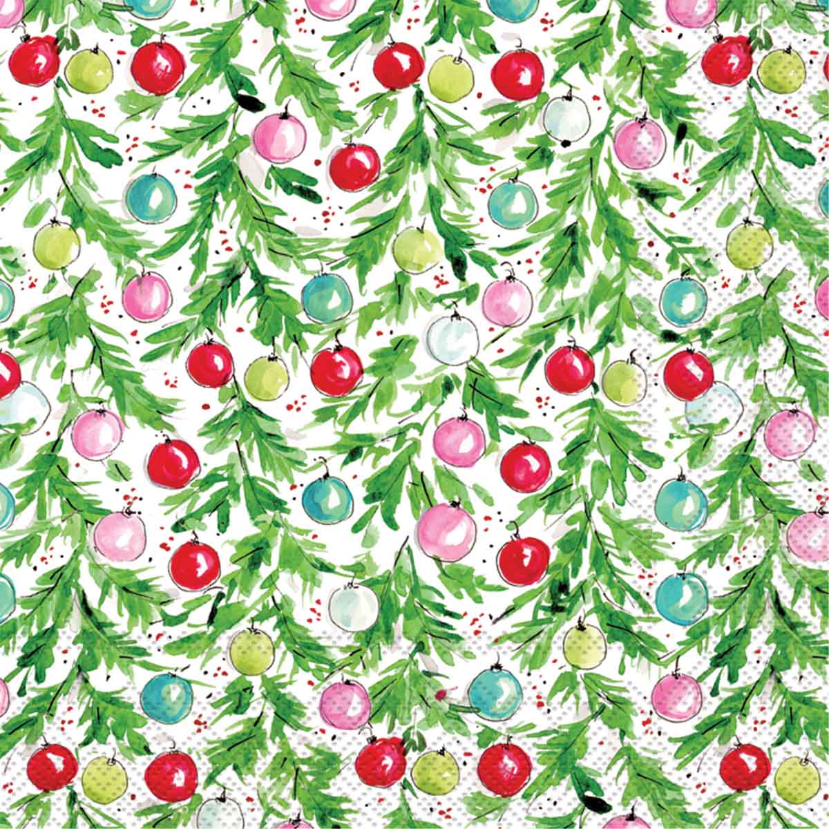 Ornaments & Lights Napkins