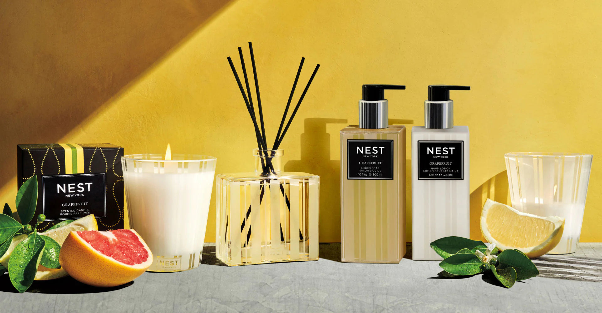 Nest Liquid Soap + Hand Lotion Set: Grapefruit