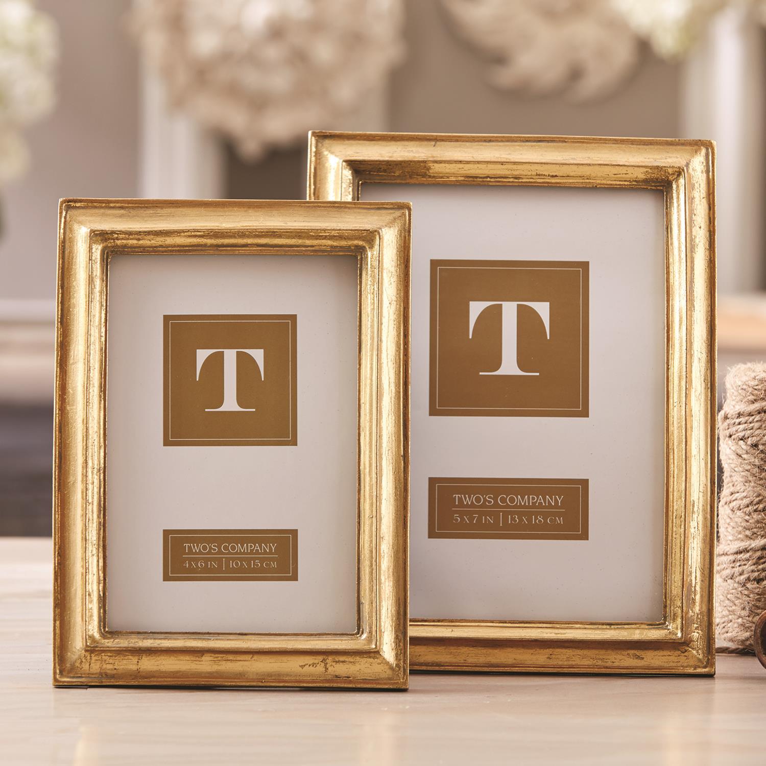 Gold Leaf Photo Frame