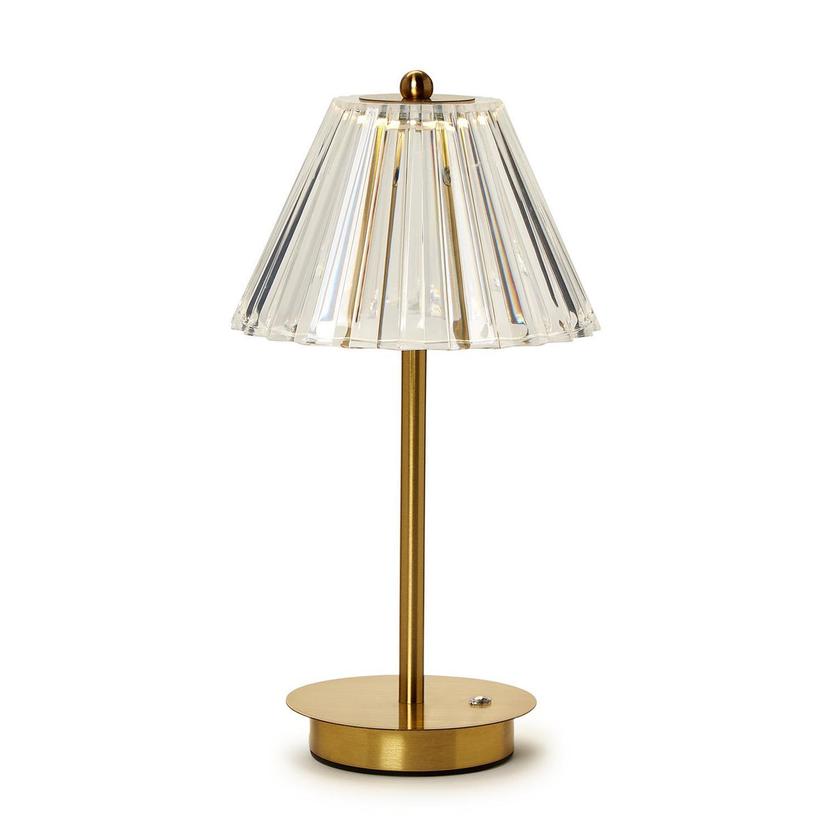 LED Portable Cordless Table Lamp with Acrylic Shade