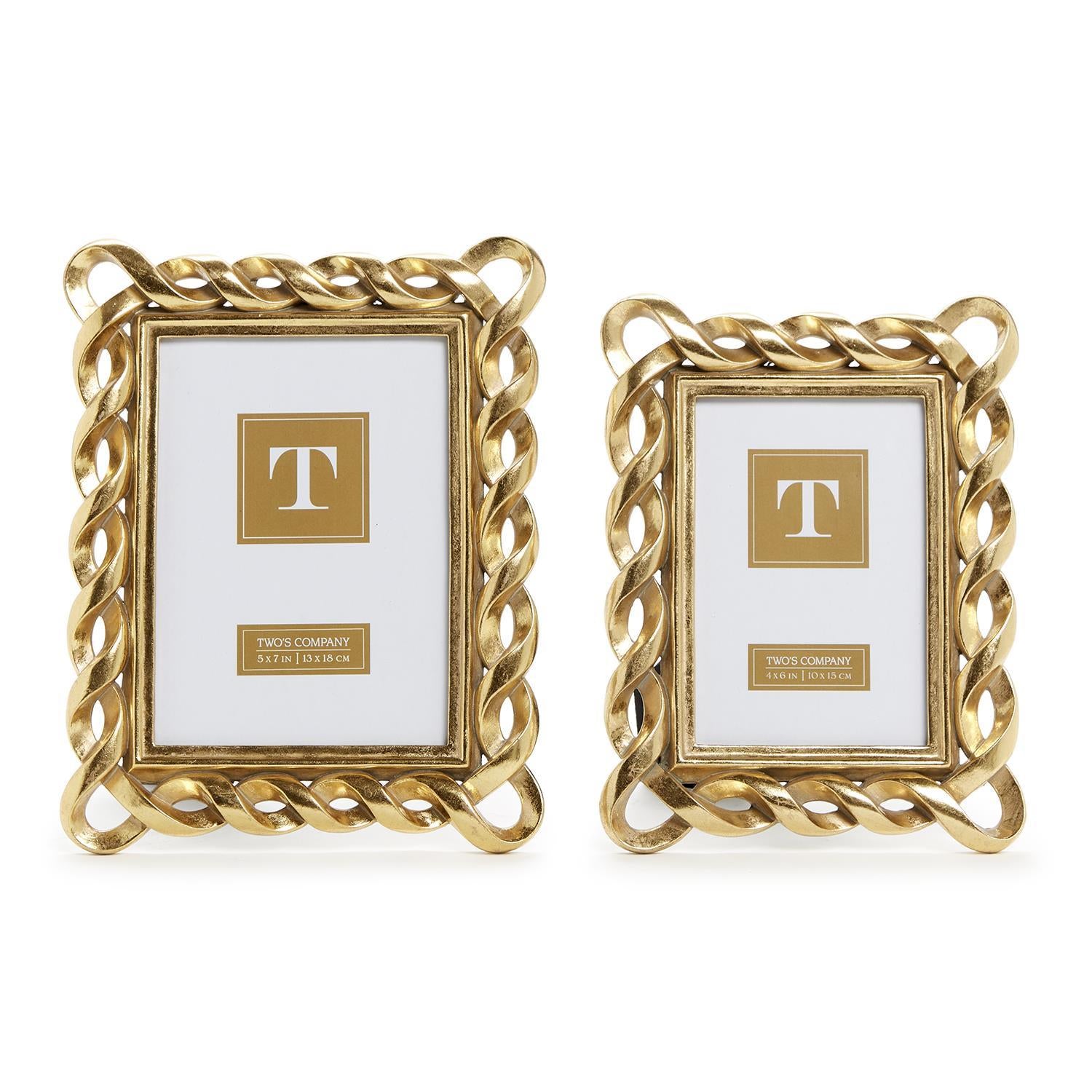 Gold Ribbon Frame
