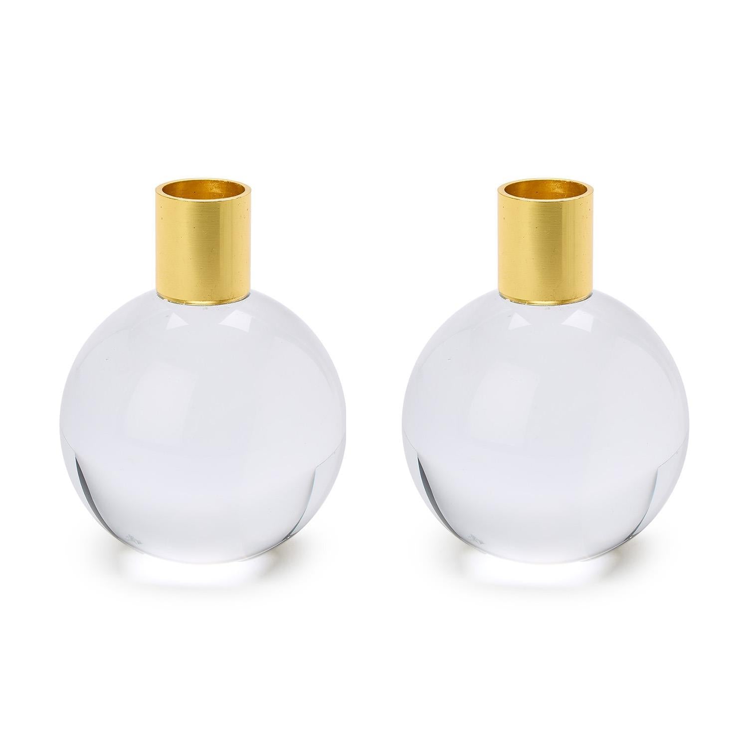 Color Pop Taper Candleholder | Set of 2
